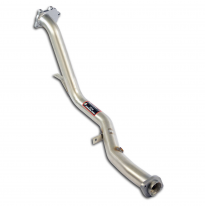 Downpipe Ø63,5mm se monta con tubo central OEM (Reemplaza catalizador)  Kit de tubo de bajada Ø63,5 mm (eliminación del cataliza