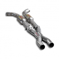 Tubo Anteiror &quot;X&quot; Con Catalizador Metalico  - Corvette C6 6.2i V8 (437 Cv) &#039;07 -&gt; &#039;09 Supersprint