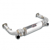 Silencioso trasero Derecho-Izquierdo "Sport" (replace the OEM catalytic converter) Sistema de escape deportivo: compatible con l