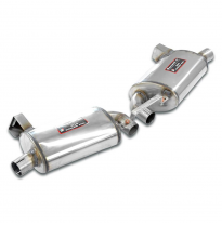 Silencioso trasero Derecho-Izquierdo "Racing" ALTERNATIVA: - Kit de silenciador trasero para colectores y precatalizador OEM. -