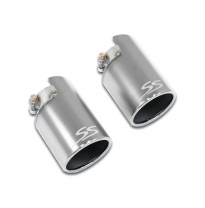 Endpipe kit Right OO100 "Gun Metal Grey" ALTERNATIVA: - SISTEMA DE SILENCIADOR TRASERO PARA ESCAPE CENTRAL ORIGINAL - Solo kit c