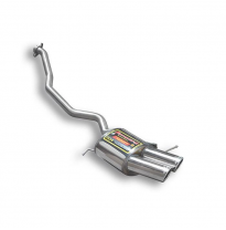 Escape Trasero Izquierdo Oo 90 - Bmw E53 X5 3.0d &#039; 05 -&gt; &#039; 06 Supersprint