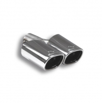 Cola De Escape 2 Salidas Ovaladas 95x75 - Mini One Cabrio 1.6i (90 Cv) &#039; 04 -&gt; &#039; 06 Supersprint