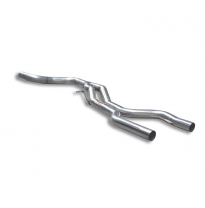 Kit Tubos Centrales (Reemplaza Escape Central Oem) - Vw Touareg 2.5 Tdi (5 Cyl.) &#039;04 -&gt; &#039;06 Supersprint