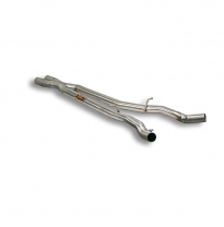 Kit Tubos Centrales Derecho-Izquierdo &quot;X-Pipe&quot; - Bmw E63 / E64 645i V8 &#039;04 -&gt; &#039;05 Supersprint