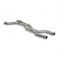 Tubo Central &quot;X-Pipe&quot; - Porsche 957 Cayenne S 4.8i V8 (385 Cv) 2007 -&gt; 2010 Supersprint