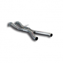 Tubo Central + "X-Pipe". - Bentley Continental Gt/Gtc 6.0i W12 Bi-Turbo (560 Cv) '03 -> Supersprint