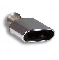 Cola De Escape Ovalada 145 X 75 - Audi A3 8p 2.0 Tfsi (200 Cv) &#039;05 -&gt;&#039;13 (ø70mm) Supersprint