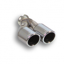 Cola De Escape Oo 9o Acero Inox - Audi A3 8l Quattro 1.8t (150 Hp - 180 Cv) &#039;99 -&gt; &#039;02 Supersprint