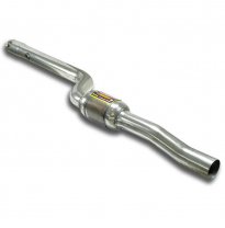 Front Front Pipe (Right) With Hjs Metallic Catalytic, 100cpsi - Mercedes W204 C63 Amg V8 &quot;Edition 507&quot; (Sedan + S.W.- M156 - 507