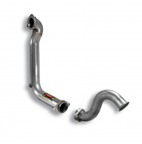 Turbo Downpipe Kitreemplaza Oem Catalizador Convertidor) - Peugeot Rcz 1.6 Thp (200 Cv) 2010 -&gt; 2015 Supersprint