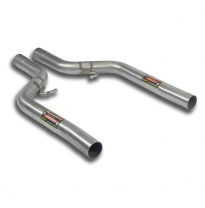 Kit Tubos Intermedios Derecho-Izquierdo - Maserati Grancabrio Sport 4.7i V8 (450 / 460 Cv) 2011 -&gt; (With Valve) Supersprint