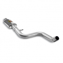 Escape Central 100% Acero Inox - Peugeot 207 Gti / Rc 1.6i 16v (174 Cv) '08 -> Supersprint