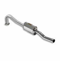 Escape Trasero  O70 100% Acero Inox - Alfa Romeo Spider 1.6 / 2.0 (Ultima) &#039;90 -&gt; &#039;94 Supersprint