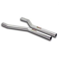 Tubos Delanteros Derecho-Izquierdo - Bmw E60 545i V8 (Sedan - Touring) &#039;03 -&gt; &#039;05 Supersprint