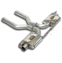 Escape Trasero Derecho-Izquierdo &quot;Racing&quot; - Porsche 958 Cayenne Turbo 4.8i V8 (520 Cv) 2014 -&gt; 2018 Supersprint