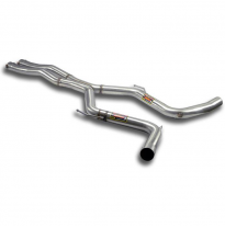 Kit Tubo Centrales &quot;X-Pipe&quot; - Mercedes W221 S 63 Amg V8 5.5i Bi-Turbo (M157 - 544 Cv) 2010 -&gt; 2013 Supersprint