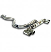 Escape Trasero Derecho-Izquierdo &quot;Racing&quot; Oo80 - Bmw E82 Coupè 135i Bi-Turbo (306 Cv N54)  &#039;07 -&gt; 04/2010 (Body 1m Conversió