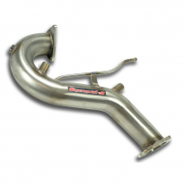 Turbo Downpipe (Reemplaza Dpf)  Con Tapones Para Los Racores De Presión + Sensores De O2versión &quot;Corta&quot; - Comprobar La Pieza Oem