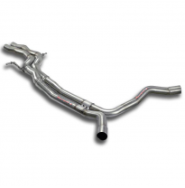 Kit Tubo Central &quot;X-Pipe&quot; - Audi A7 Sportback Quattro 3.0 Tfsi V6 (300 Cv) &#039;11 -&gt; &#039;12 Supersprint