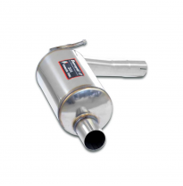 Rear exhaust Left ALTERNATIVA: - 100% acero inoxidable para silenciador central OEM. Solo kit completo. RANGE ROVER SPORT 2.7 TD