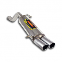 Escape Trasero Oo80 Acabado Satinado - Fiat Grande Punto Evo 1.3 M-Jet (75 Cv - 95 Cv) 2010 -&gt; Supersprint