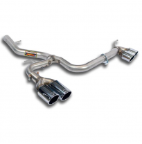 Tubos Traseros Derecho-Izquierdo Oo80 (Anula Silencioso)  - Bmw E81 123d (N47 - 2047 Cv) 2007 -&gt; 2013 Supersprint