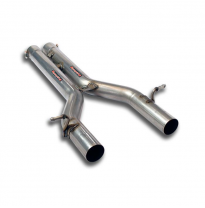 Tubo Central Derecho-Izquierdo &quot;Race Pipe&quot; - Mercedes W204 C63 Amg V8 &quot;Black Series&quot; (Sedan + S.W.- M156 - 517 Cv) 2012 -&gt;(Cat.-