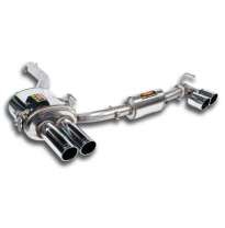 Escape Trasero &quot;Power Loop Design&quot; Derecho Oo80 + Izquierdo Oo80 - Bmw E60 520i (Sedan) &#039;03 -&gt; &#039;04 Supersprint