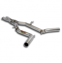 Tubo Central X-Pipe - Mercedes C218 Cls 350 V6 (M276 - 306 Hp) 2010 -&gt; 2014 Supersprint