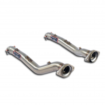 Tubo De Conexión Derecho-Izquierdo - Aston Martin Vantage (Coupè / Cabrio) V8 4.7i '08 -> (With Valve) Supersprint