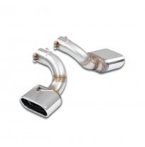 Side-Pipes right - left 145x75 Sistema de escape trasero "Cat.-back" 100% de acero inoxidable, salidas derecha e izquierda - Sol