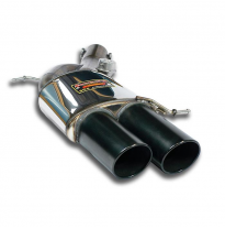 Escape Trasero Oo 100 &quot;Negro&quot; Con Válvula  - Bmw F12 M6 Coupè / F13 M6 Cabrio V8 (560 Cv) 2012 -&gt; 2018 (&quot;Cat-Back&quot;) Superspr