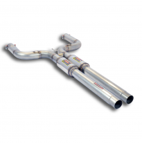 Escape Trasero Derecho-Izquierdo &quot;H-Pipe&quot;  - Maserati Ghibli S 3.0i V6 (430 Cv) 2018 -&gt; (With Valve) Supersprint