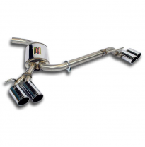 Escape Trasero Derecho-Izquierdo Oo80 - Bmw E91 Lci Touring 318d (143 Cv) 2008 -&gt; 2012 Supersprint