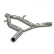 Tubo Conexión  &quot;Y-Pipe&quot; - Mercedes W212 E 350 Cdi V6 (Sedan + Wagon) (211 Cv - 265 Cv) 2009 -&gt; 2013 Supersprint