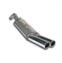 Escape Trasero Oo76 Acero 409 - Vw Golf Ii Gti 1.8 (112 Cv) &#039;84 -&gt;&#039;92 Supersprint