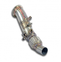 Downpipe Kit (Reemplaza Catalizador) - Bmw F33 Cabrio 428ix 2.0t (N20 245 Hp) 2014 -&gt; 2016 (With Valve) Supersprint