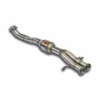 Front Pipe With Metallic Catalytic 100cpsi - Bentley Azure Convertible 6.75l V8 Turbo &#039;95 -&gt; &#039;03 Supersprint