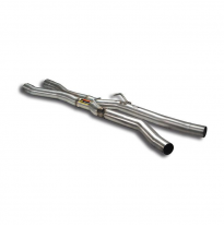 Tubo Central + &quot;X-Pipe&quot; - Audi A4 Rs4 Quattro (Cabrio) 4.2i V8 (420 Cv) &#039;06 -&gt; &#039;08 Supercharger Conversion (With Valve) Superspr