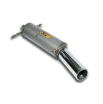 Escape Trasero  O100 Steel 409 - Vw Golf I Cabrio 1.6 &#039;84 -&gt; &#039;88 Supersprint