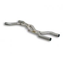 Tubo Central &quot;X-Pipe&quot; - Audi Q7 6.0 Tdi W12 (500 Cv) 2008 -&gt; 2012 Supersprint