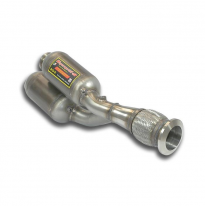 Tubo &quot;Y-Pipe&quot; Izquierdo Con Catalizador Metalico  - Lamborghini Aventador Roadster Lp 700-4 V12 2012 -&gt; 2016 (With Valve) Supers