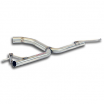 Tubo Trasero &quot;Y-Pipe&quot; Derecho-Izquierdo (Anula Silencioso)  - Vw Golf Vi 1.4i (80 Cv) 2009 -&gt; 2012 Supersprint