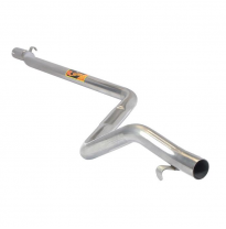 Centre Pipe 100% Stainless Steel - Vw Scirocco Gli 1.5 -&gt; 7/&#039;82 Supersprint