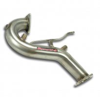 Turbo Downpipe (Replaces Dpf)With Sensor Bungs&quot;short&quot; Version - Check the Oem Part Fitted - Audi A5 Sportback 2.7 Tdi (190 Cv) 2
