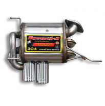 Escape Trasero &quot;Power Loop&quot;oo80(Para M-Technik Kit) - Bmw E81 116i (116 Cv - N45n Motor) 2007 -&gt; 2009 Supersprint