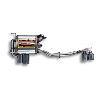 Escape Trasero Derecho Oo80 - Izquierdo Oo80 &quot;Power Loop&quot; (Para M-Technik Kit) - Bmw E81 116i (116 Cv - N45n Motor) 2007 -&gt;