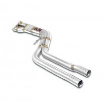 Tubo en J, sin resonancia Sistema 100% de acero inoxidable - Solo kit completo BMW F87 M2 Competition (S55 - 410 Hp - modelos co