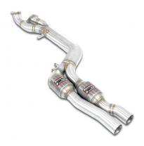 Tubo en J con catalizadores metálicos Sistema "J-Pipe" - Elimina el catalizador secundario + OPF - Solo kit completo BMW G81 M3